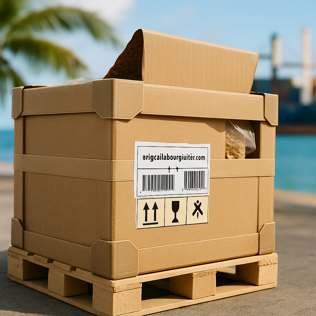 Robuste Kartonverpackung Karibik – Anguillatourguide