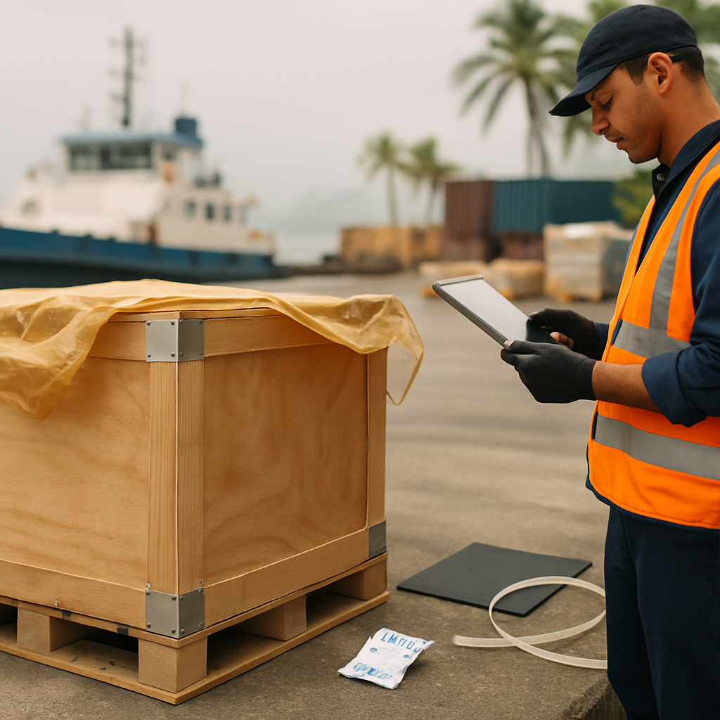 Sicherheitsaufbau Transportschutz Karibik mit anguillatourguide